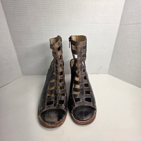 Bedstu Occam Caged Heeled Booties 8.5 - Picture 2 of 16